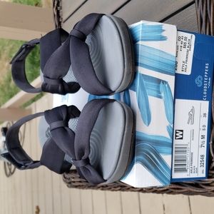 Cloudsteppers by Clarks 7 1/2 black sandals